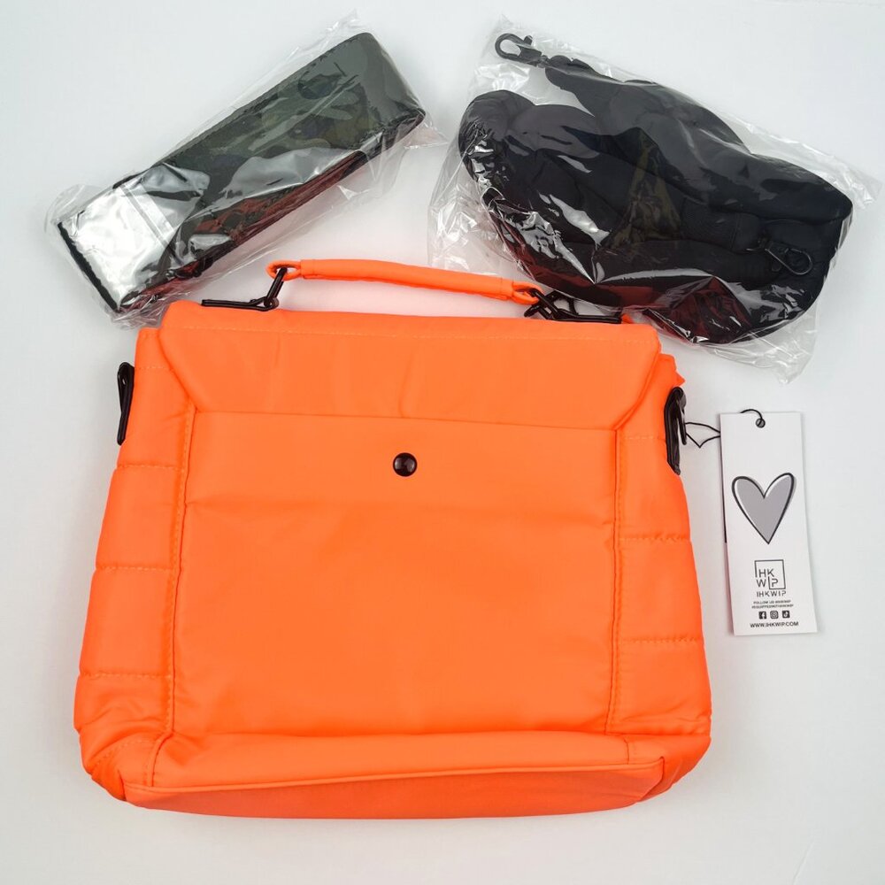 IHKWIP Couture Shoulder Bag Fluorecent Orange - NEW - Picture 4 of 10